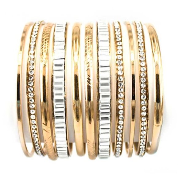 Jewelry - NWT - Bangle & Rhinestone Bracelet